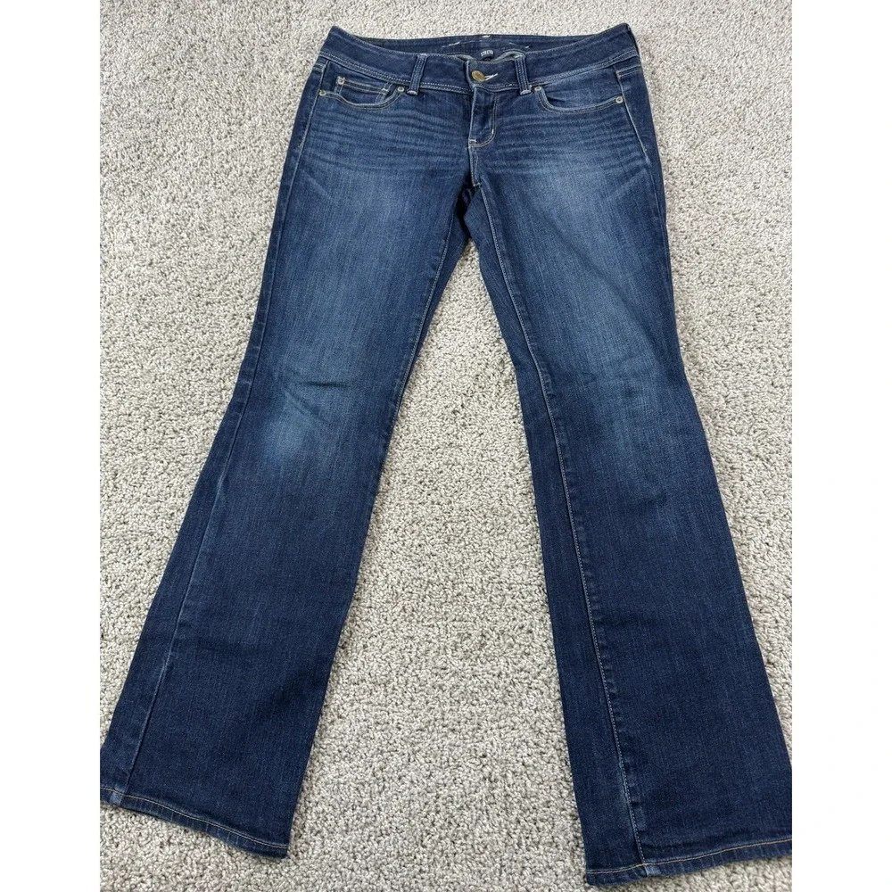 American Eagle Outfitters Womens Slim Boot Cut Jeans‎ Stretch Y2K Size 6 - Picture 2 of 10